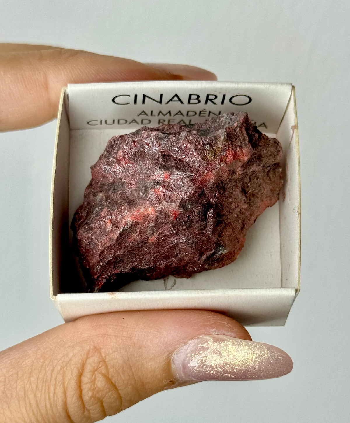 Cinabro grezzo di Almadén