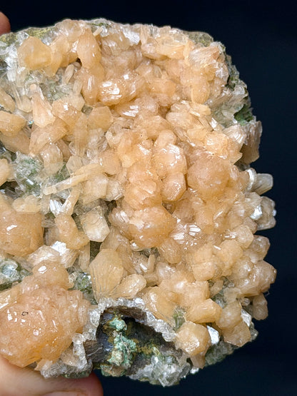 Stilbite su Heulandite