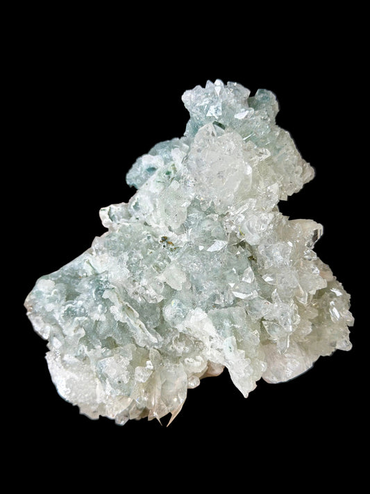 Apofillite su calcedonio grigio Sugar