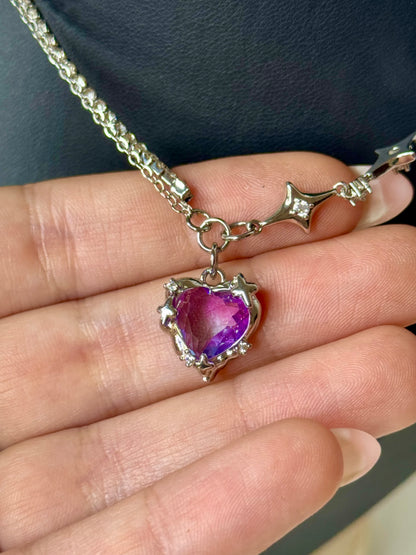 Collana “Cosmic Heart” - Argento 925