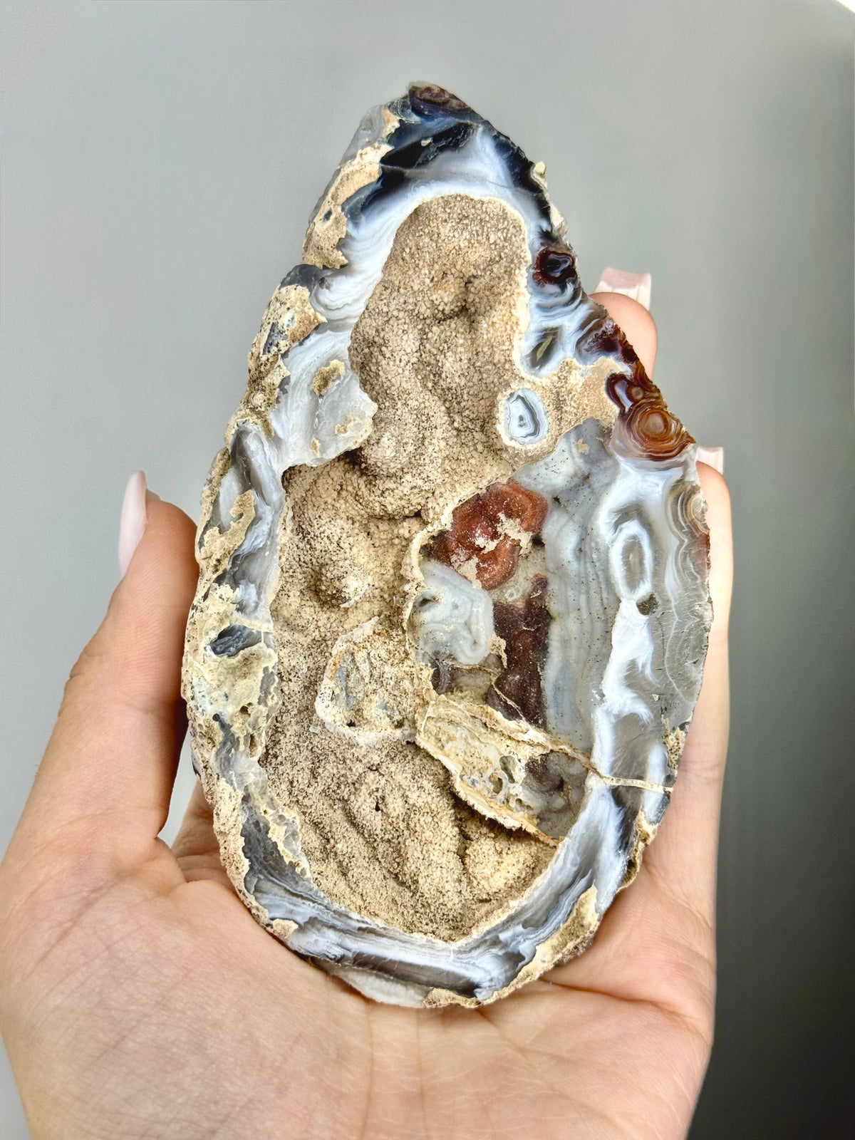 Geode di Agata Naturale