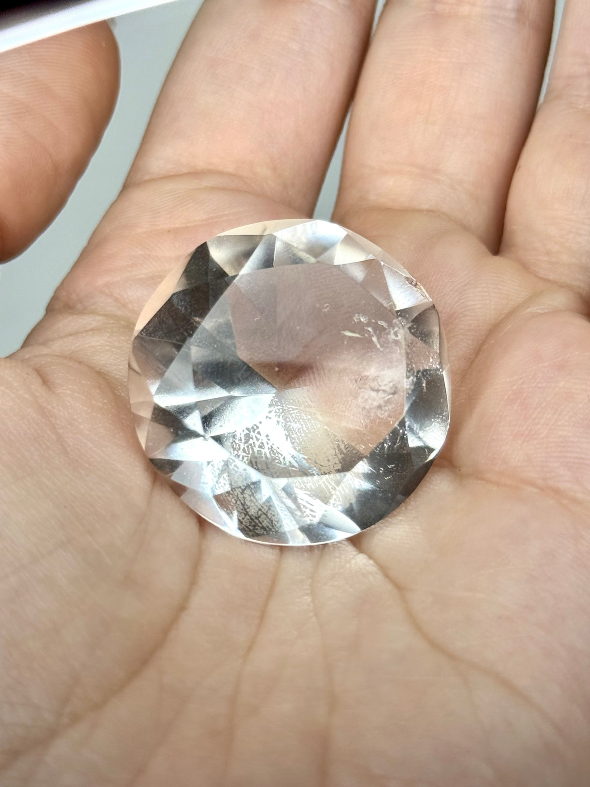 Diamante in Quarzo Ialino Extra Top Quality - Brasile