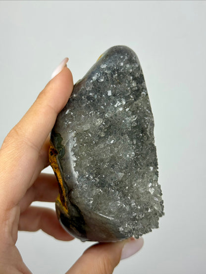 Drusa di Prasiolite - Uruguay