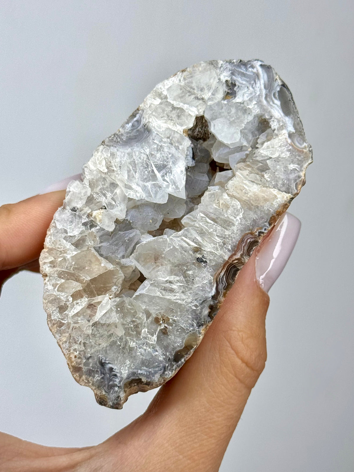 Geode di Agata Naturale