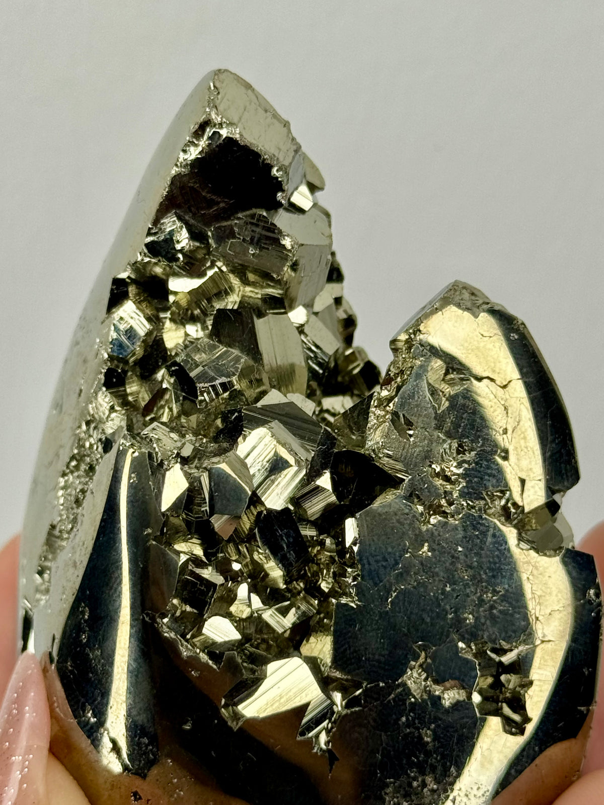 Fiamma di Pirite Ottaedrica