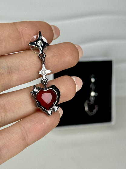 Orecchini pendenti “Gothic Soul” – Argento 925 brunito