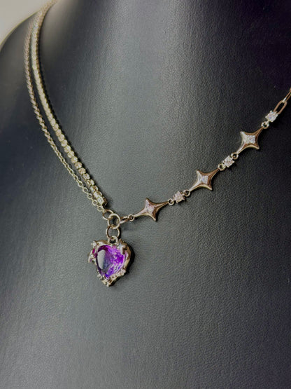 Collana “Cosmic Heart” - Argento 925