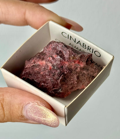 Cinabro grezzo di Almadén