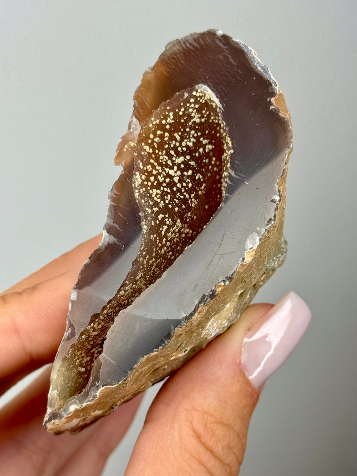 Geode di Agata Naturale
