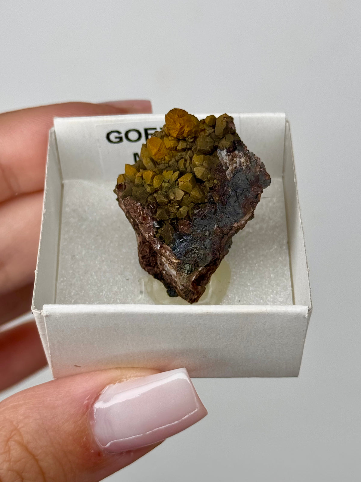 Goethite Iridescente - Murcia, Spagna