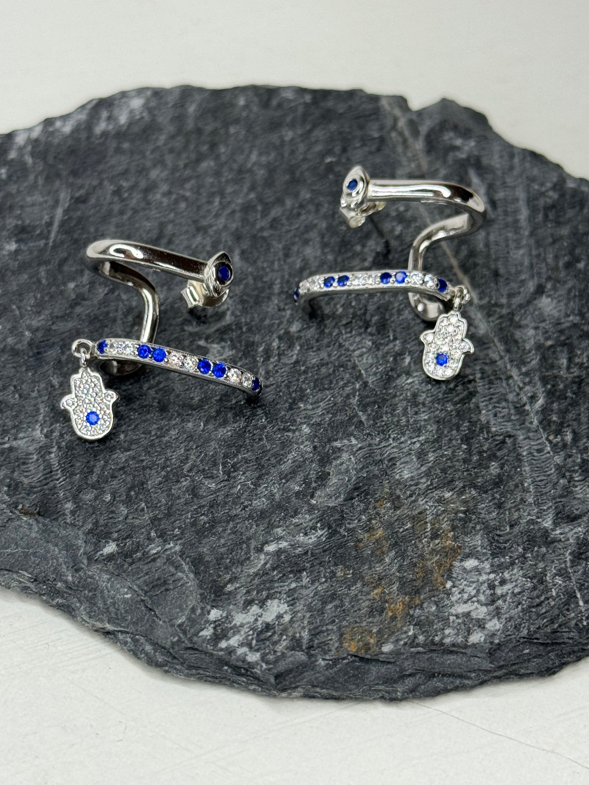 Orecchini Ear Cuff 🧿 - Argento 925 e Zirconi