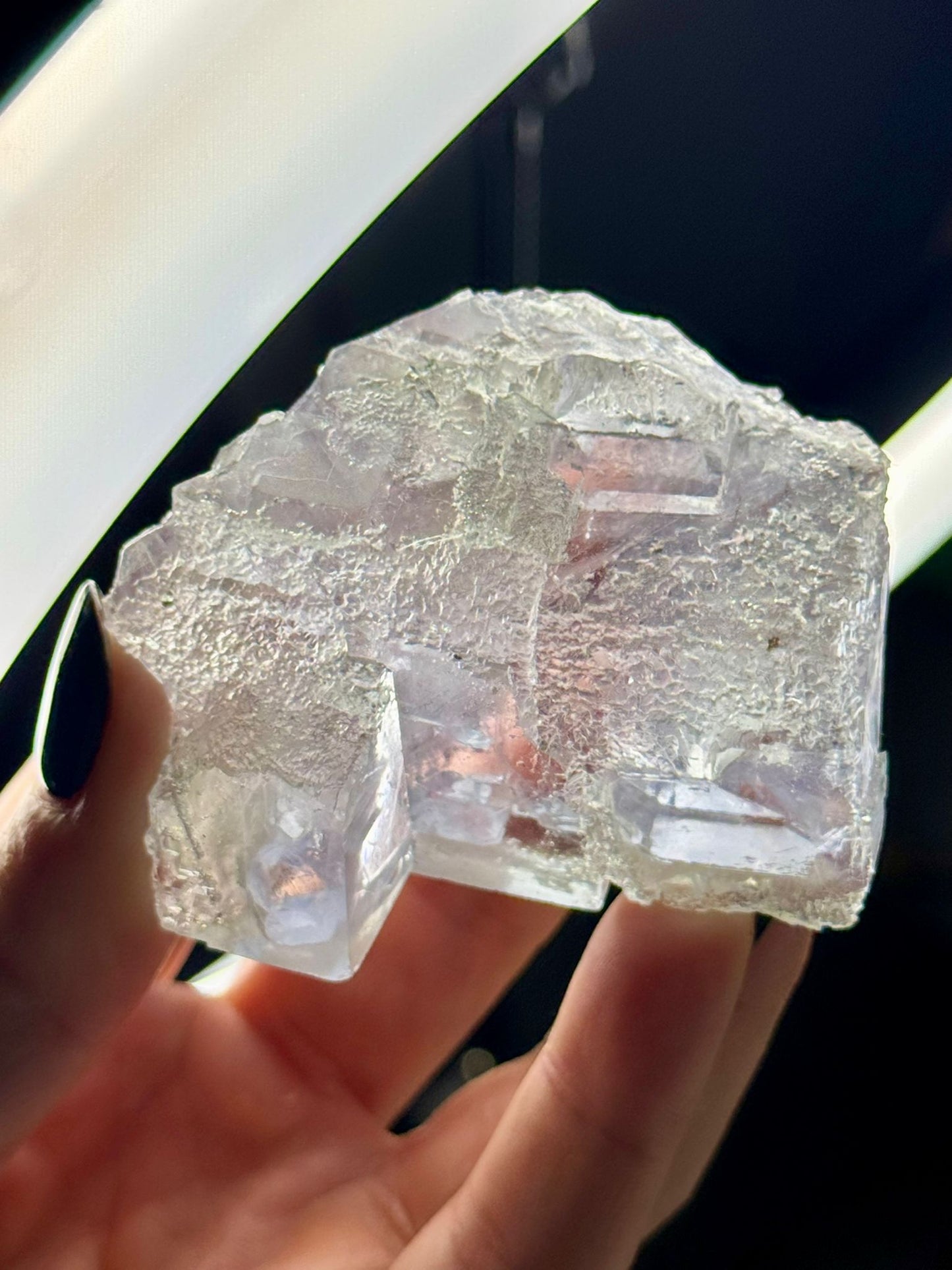 Fluorite Ice Stepped