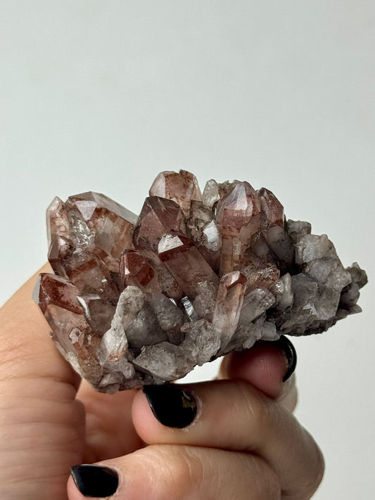 Cluster Quarzo Ematoide