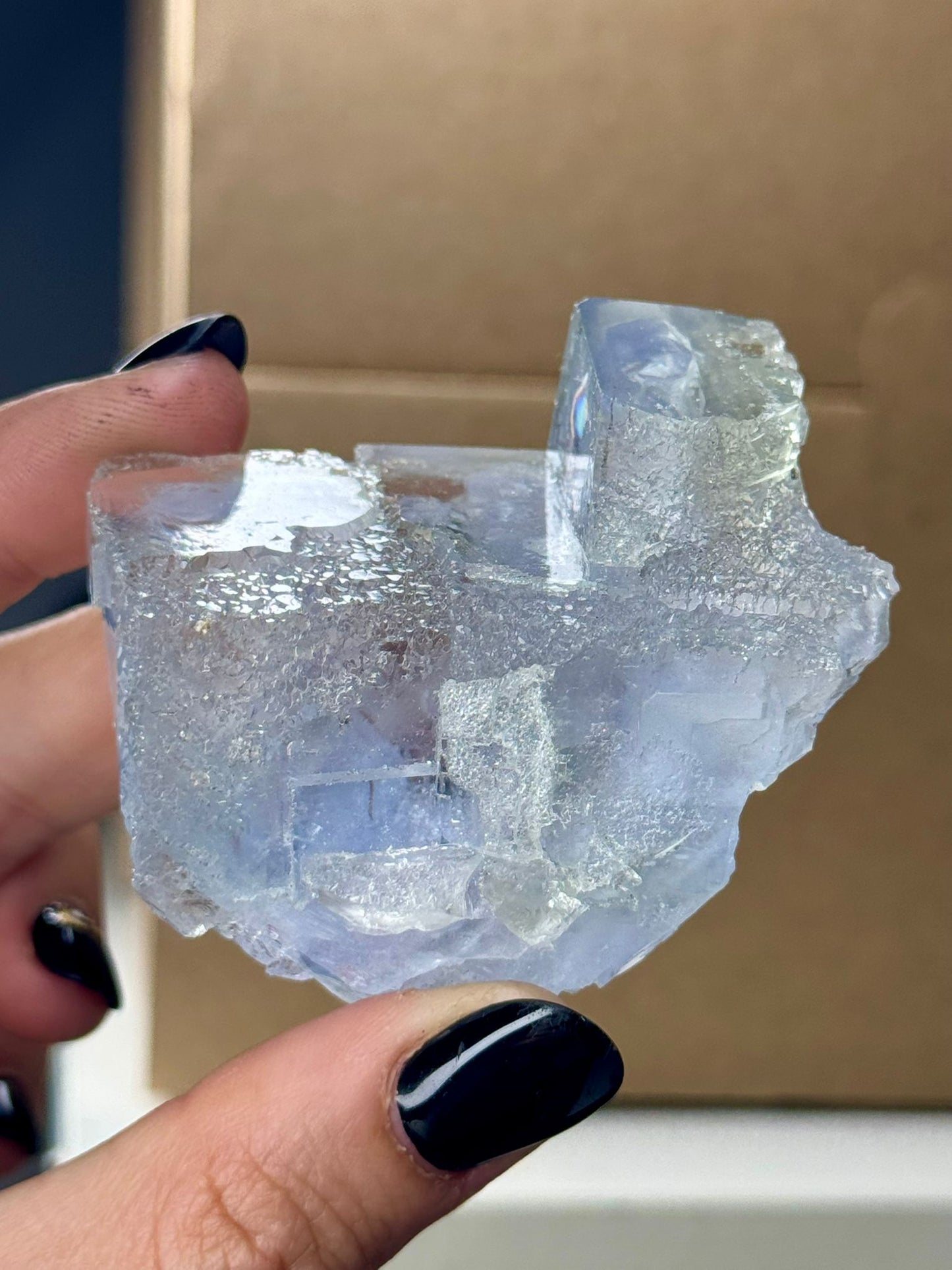 Fluorite Ice Stepped